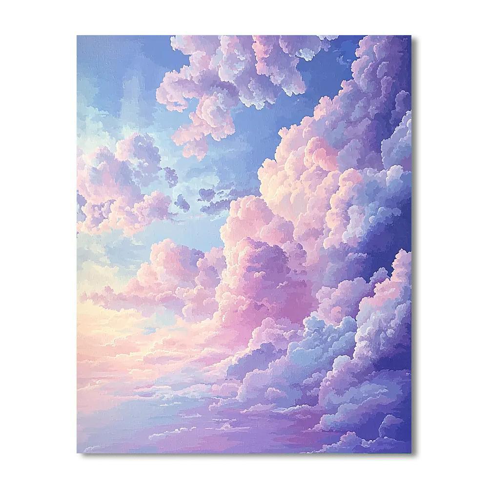 Georges Seurat Inspired Infinite Skies  Paint By Numbers Kits