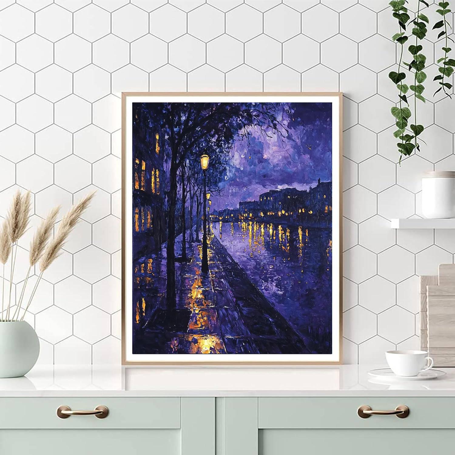 Edgar Degas Inspired Midnight Echoes  Paint By Numbers Kits