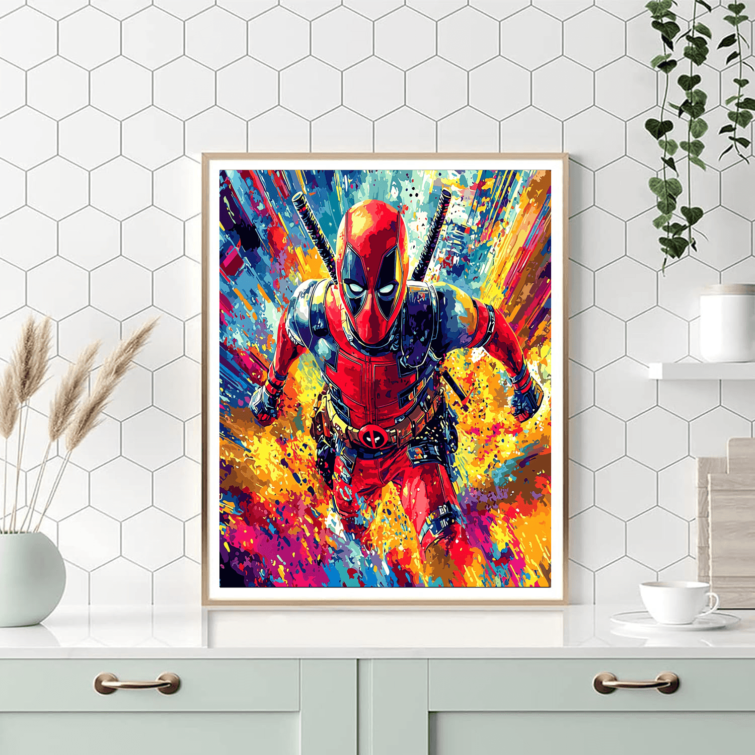 Ryan Reynolds: The Comedic Hero Of Hearts Paint By Number