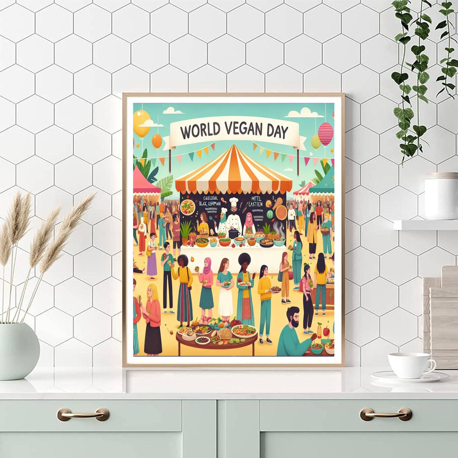World Vegan Day Paint By Color