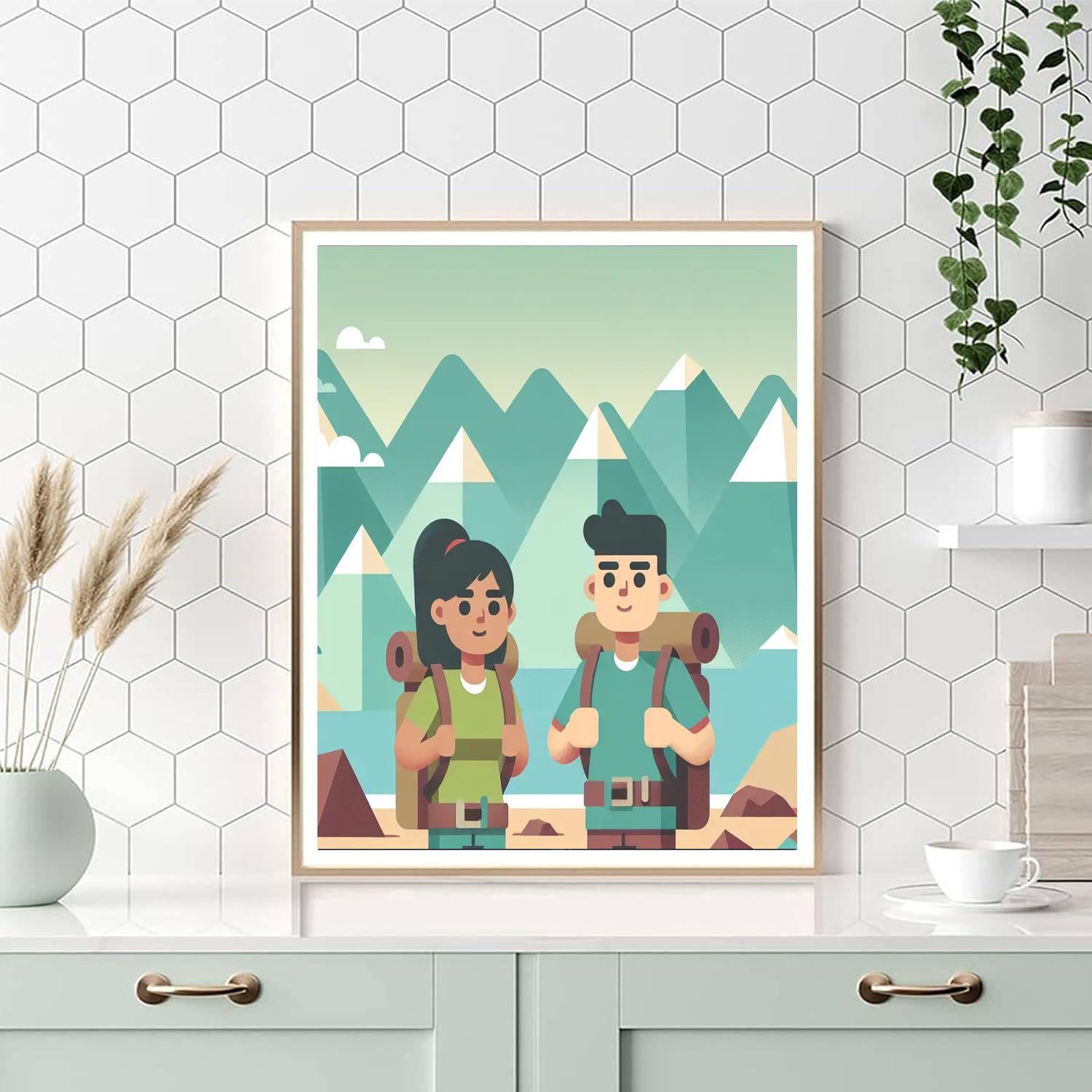 Rocky Mountain Trek Paint By Color