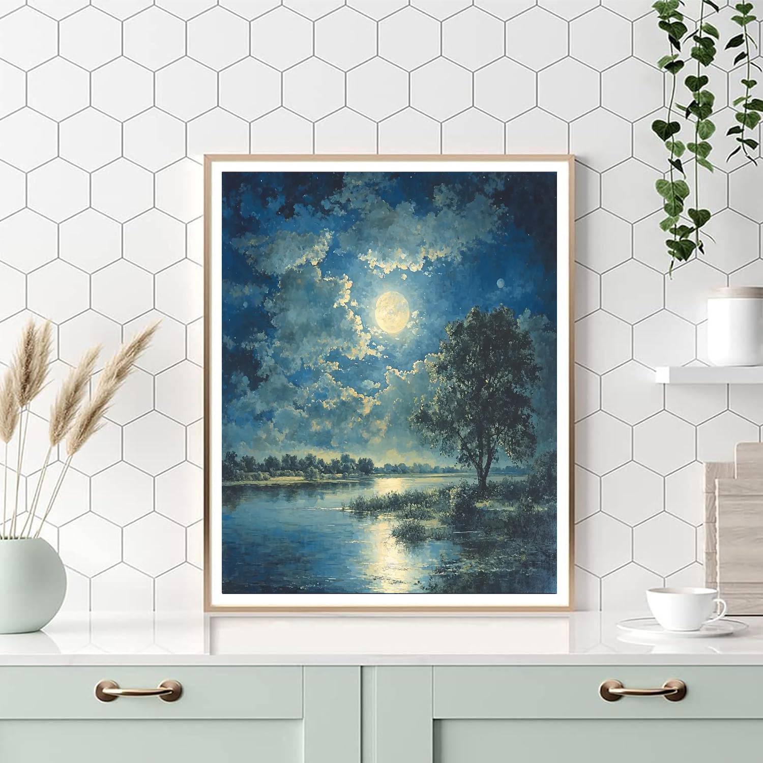 Johannes Vermeer Inspired Silent Reverie  DIY Paint By Numbers