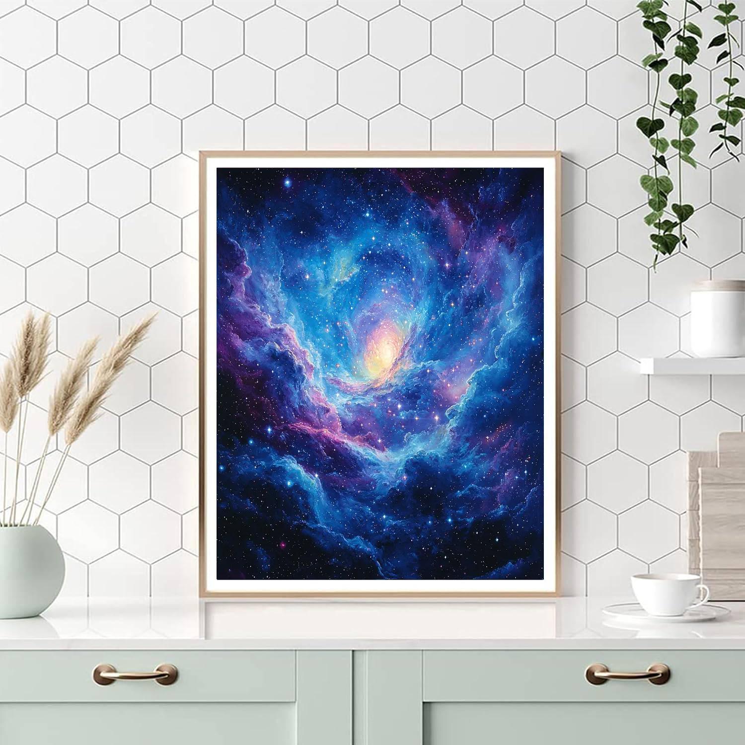 Paul Cézanne Inspired Stellar Reflections  Paint By Numbers Kits