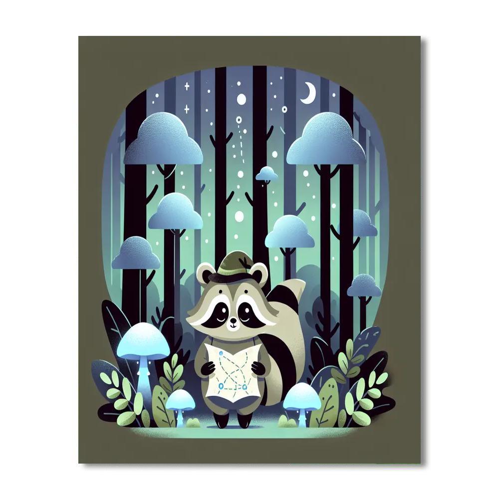 Mystery Forest Quest Paint By Color