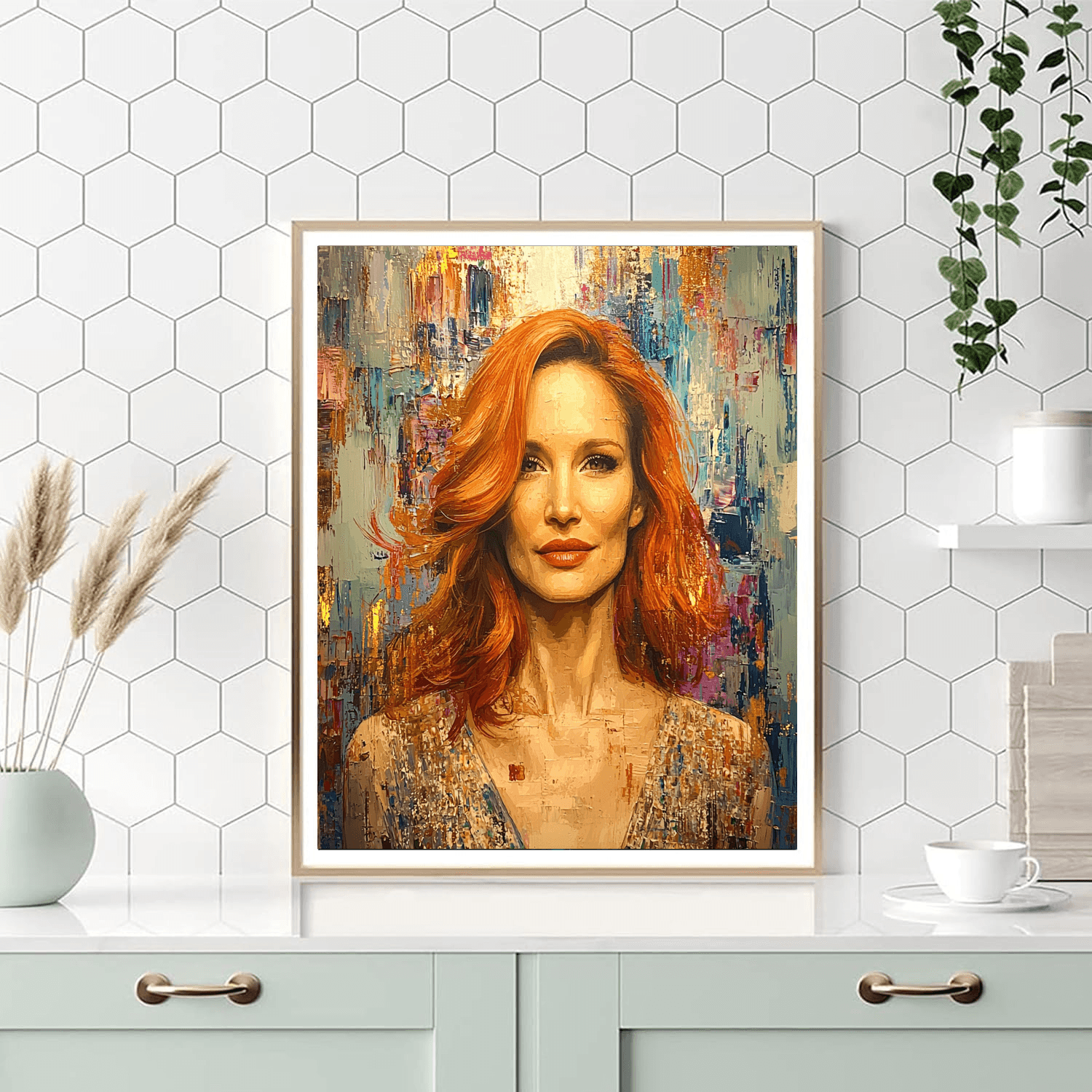 Jessica Chastain: The Talented Force Of Resilience Paint By Number