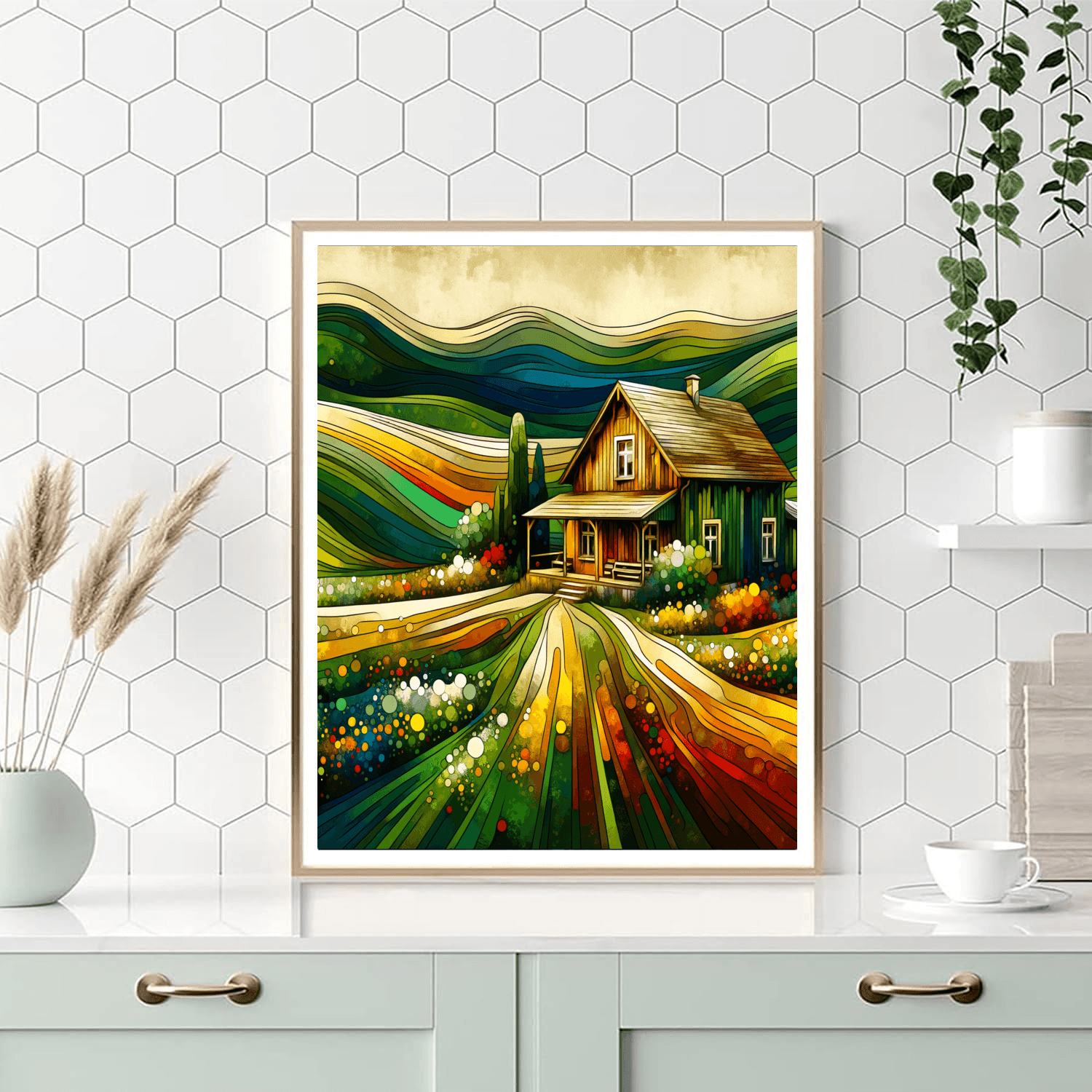 Charming Farmhouse Vibes Paint By Color