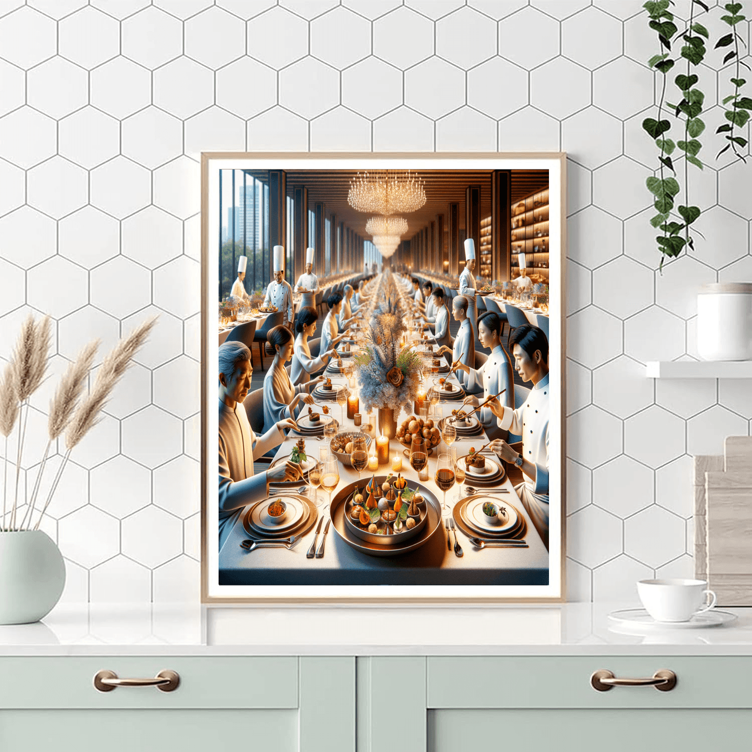 World Gourmet Summit - Singapore Number Painting