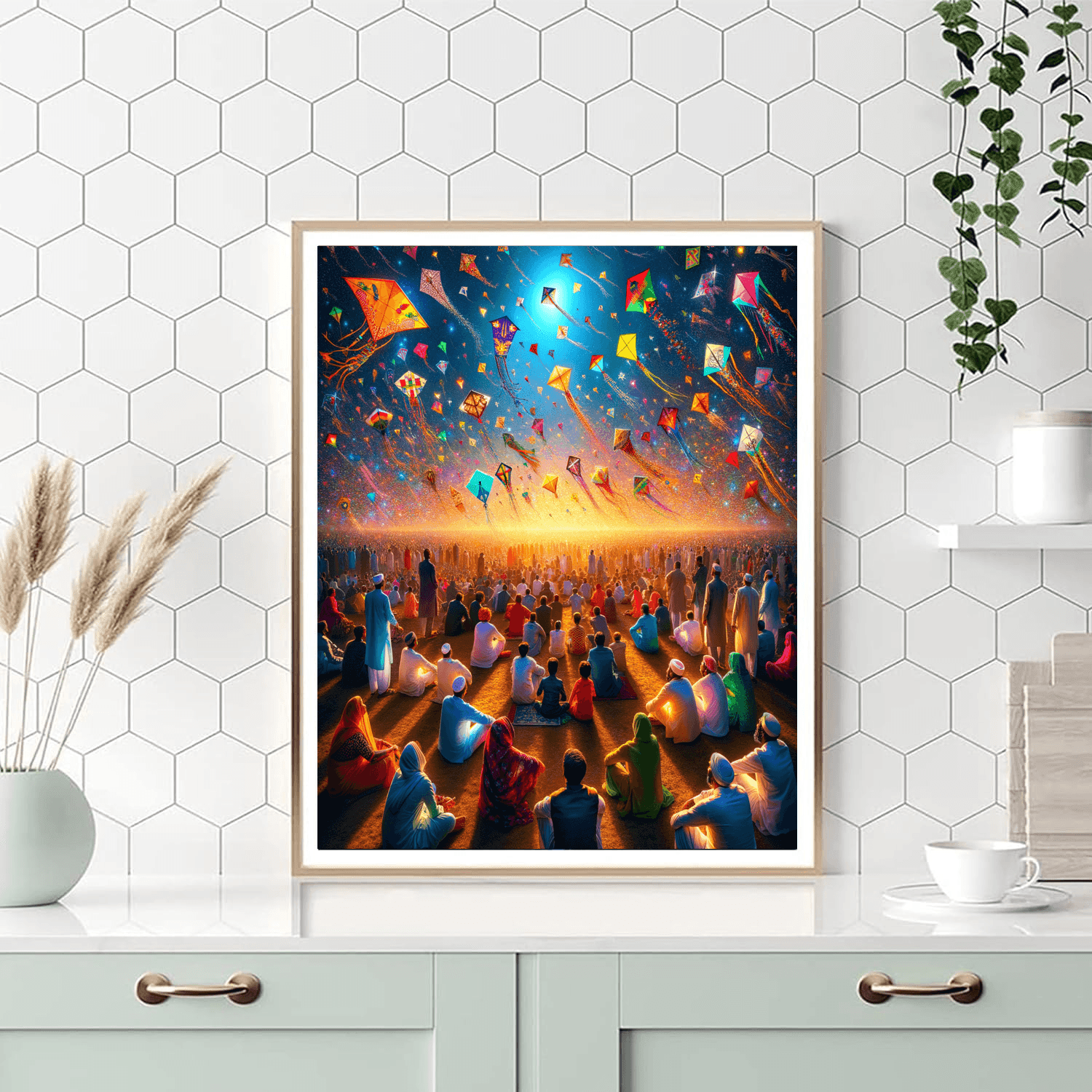 International Kite Festival - India Paint By Color