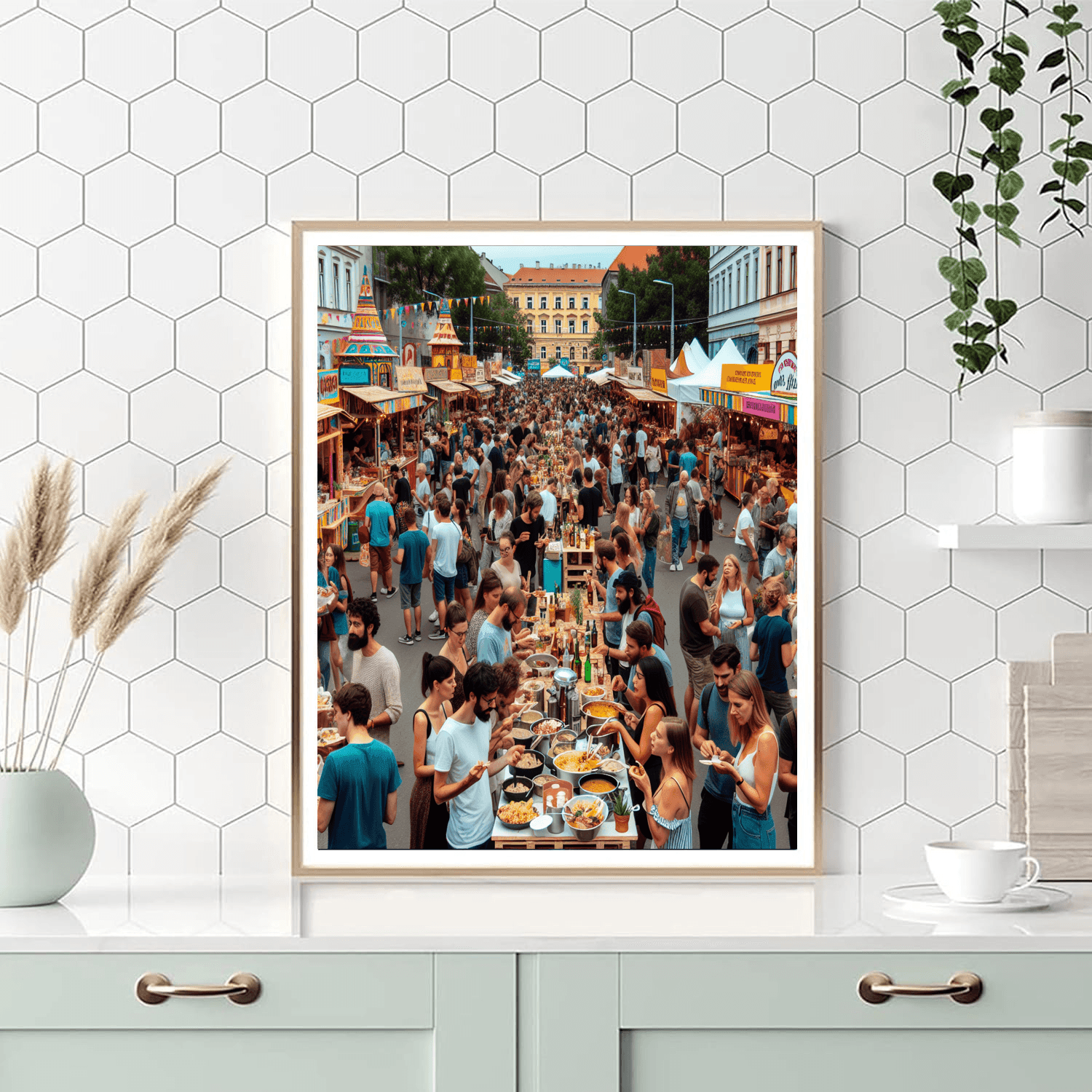 The International Street Food Festival - Hungary Paint By Color