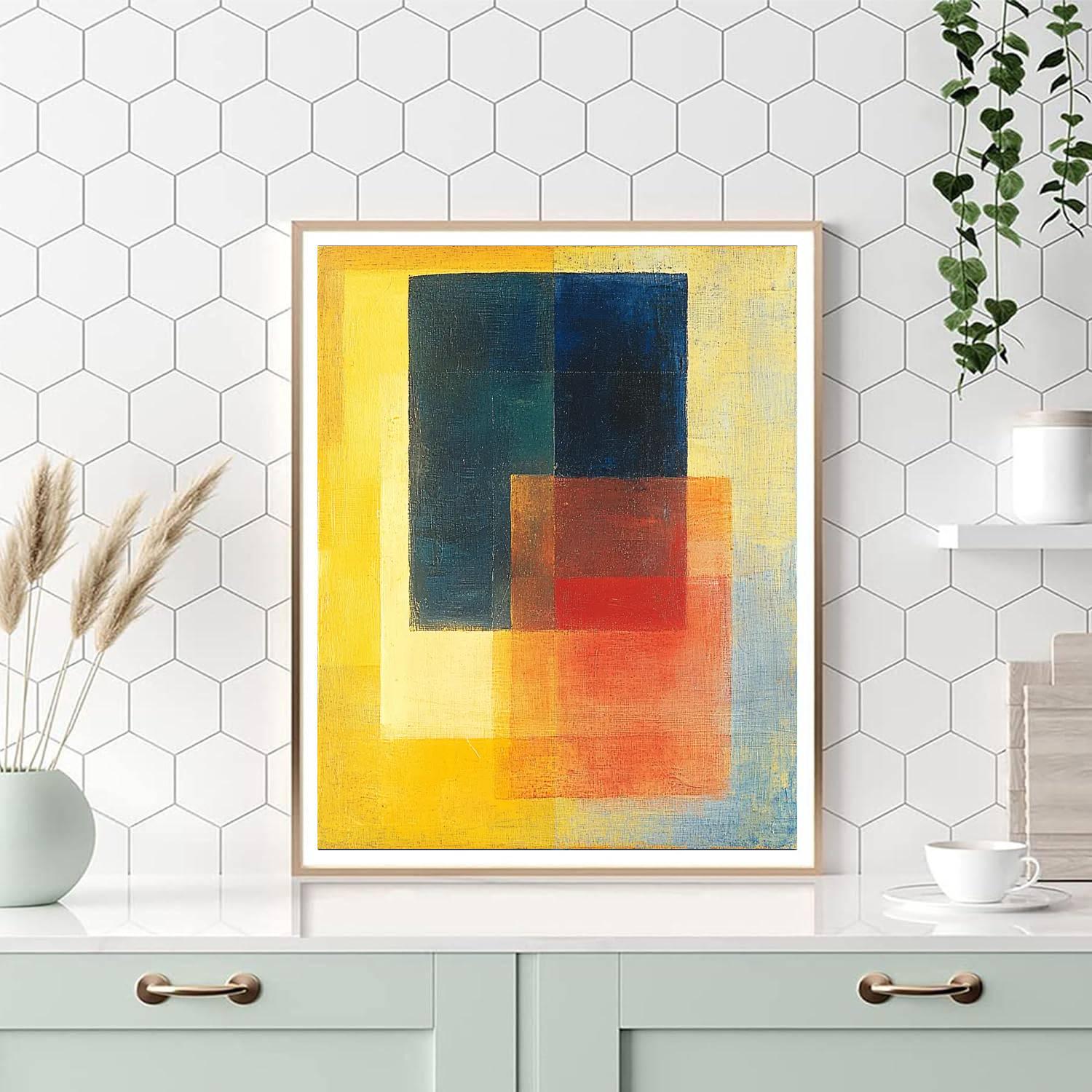 Paul Klee Inspired Floating Thoughts  Numbered Painting Kits