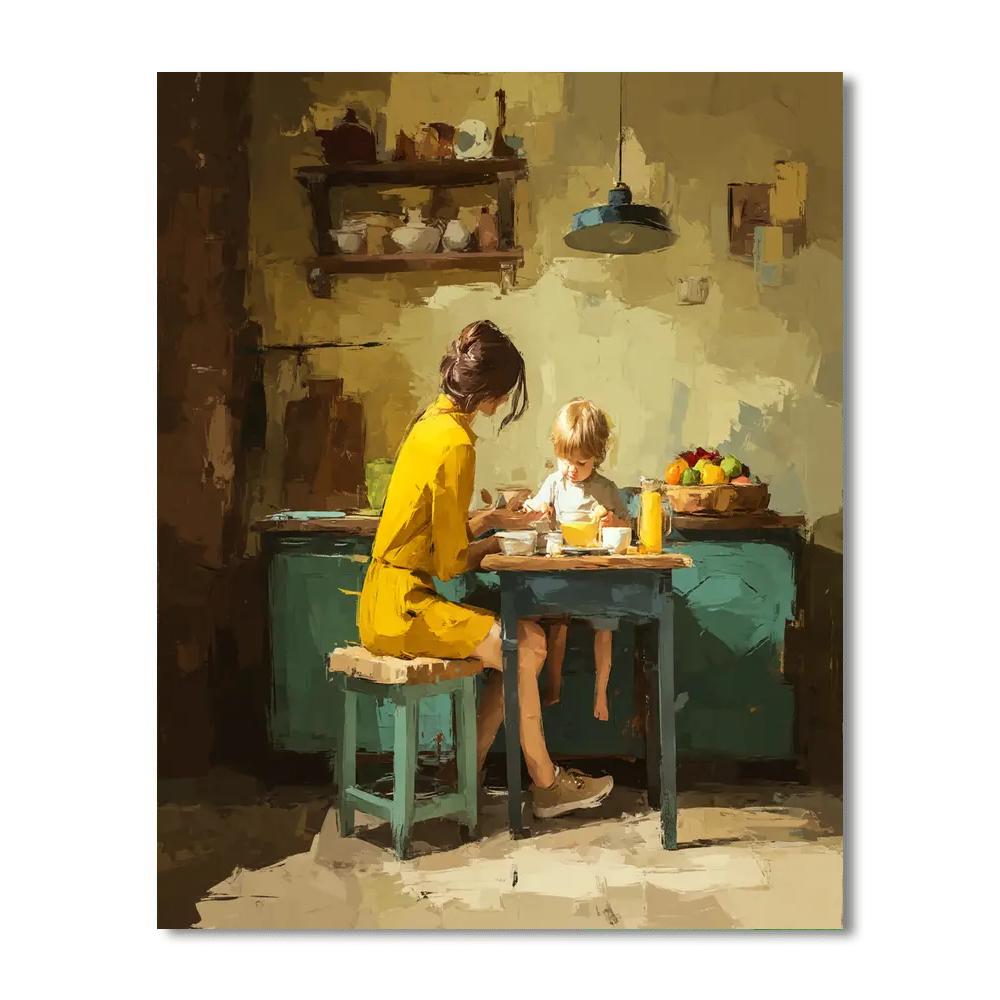 Mornings Together Paint By Color