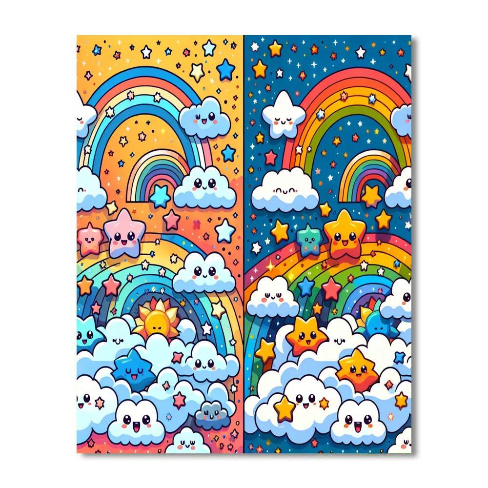 Sweet Dreams With Dreamy Creatures Painting By Numbers Kit