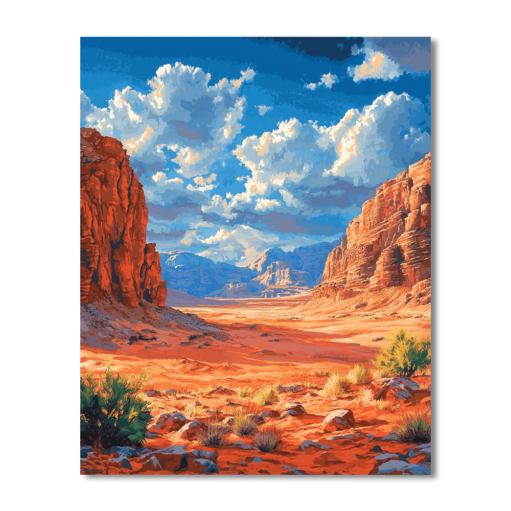 Wadi Rum - Jordan Painting By Numbers Kit
