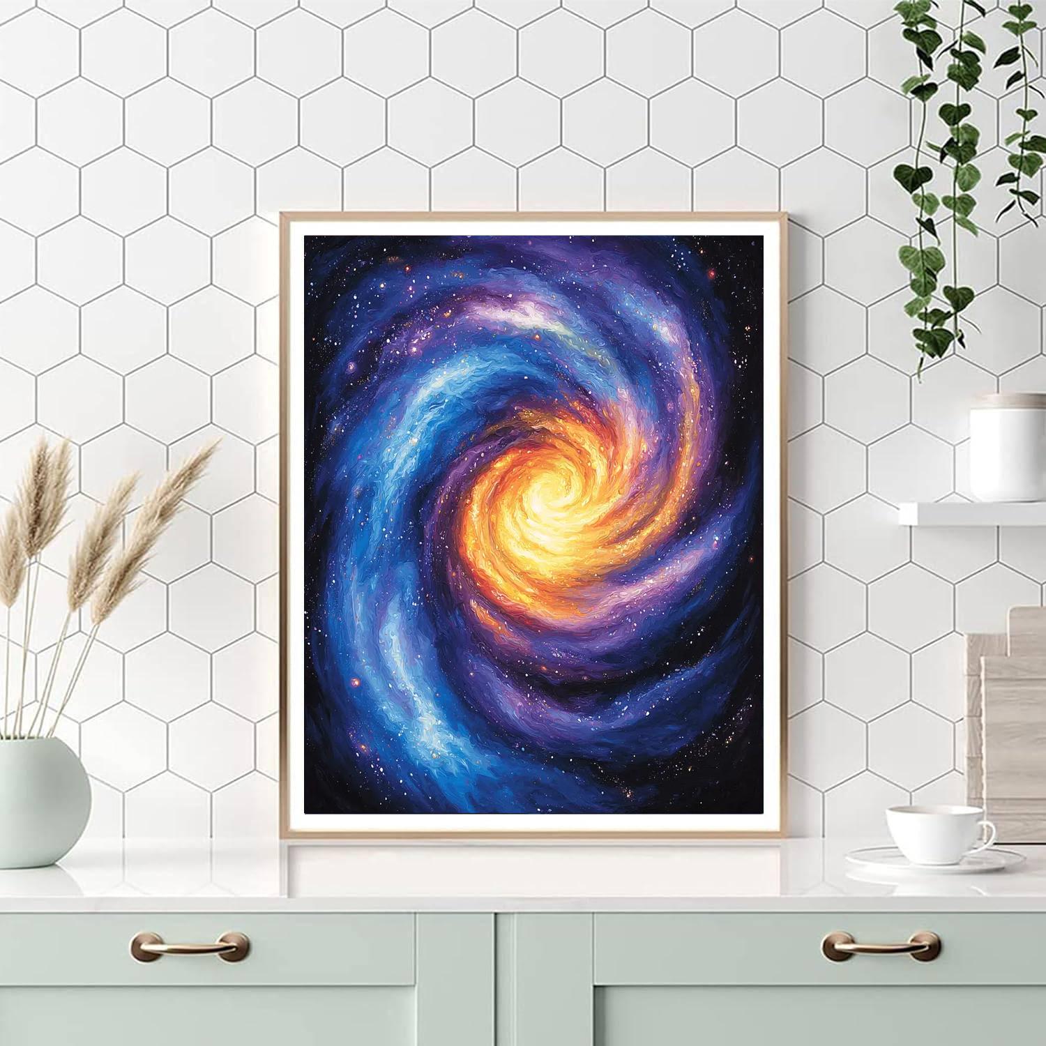 Michelangelo Inspired Eternal Radiance  DIY Paint By Numbers