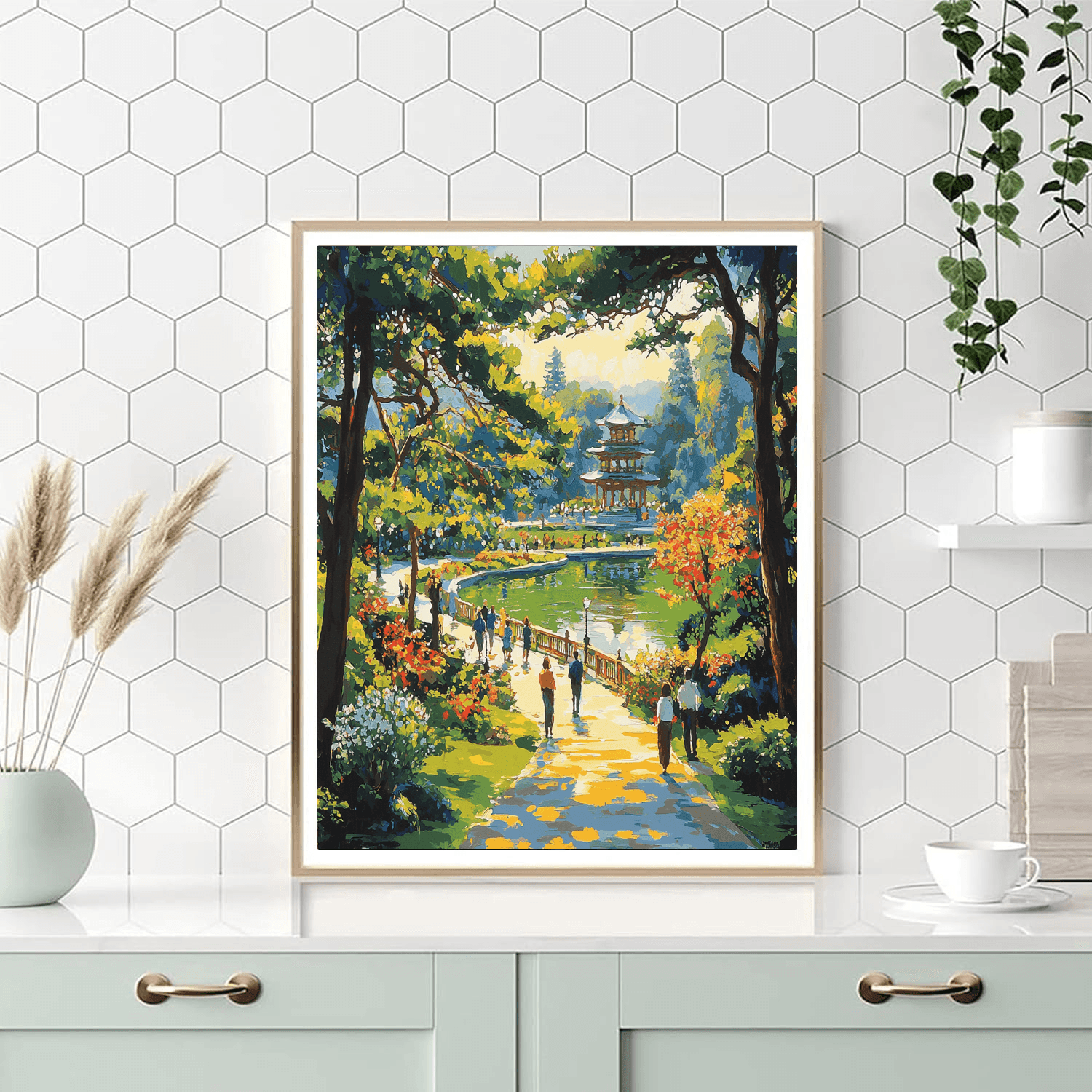 Golden Gate Park Numbered Painting Kits