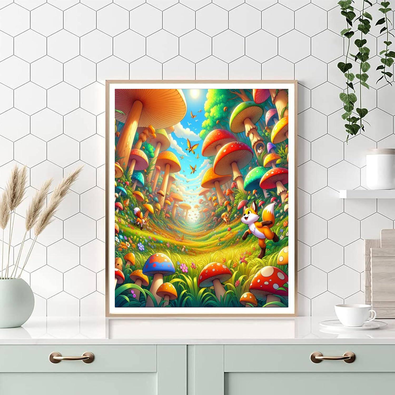 Charming Fox Tale Paint By Numbers Kits