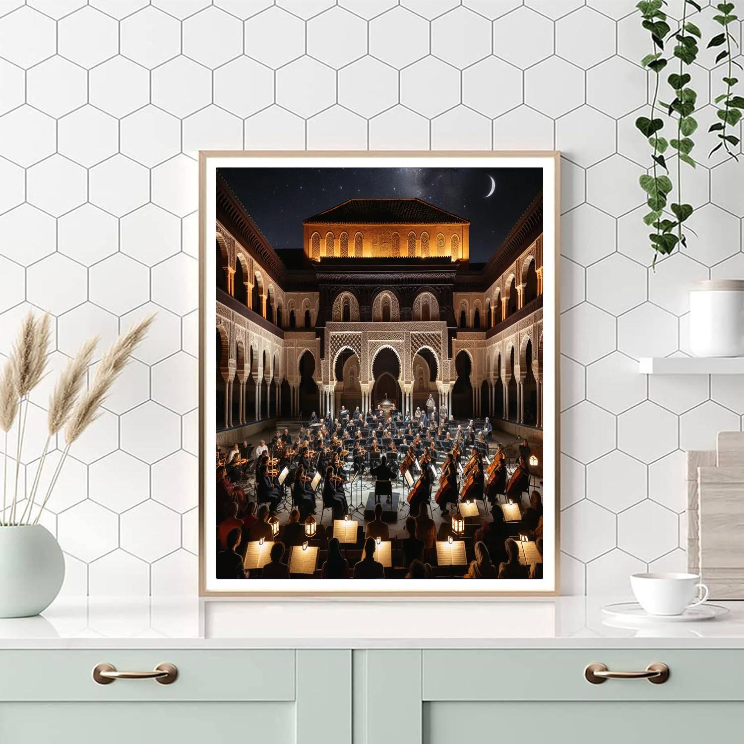 Fes Festival Of World Sacred Music - Fes Number Painting