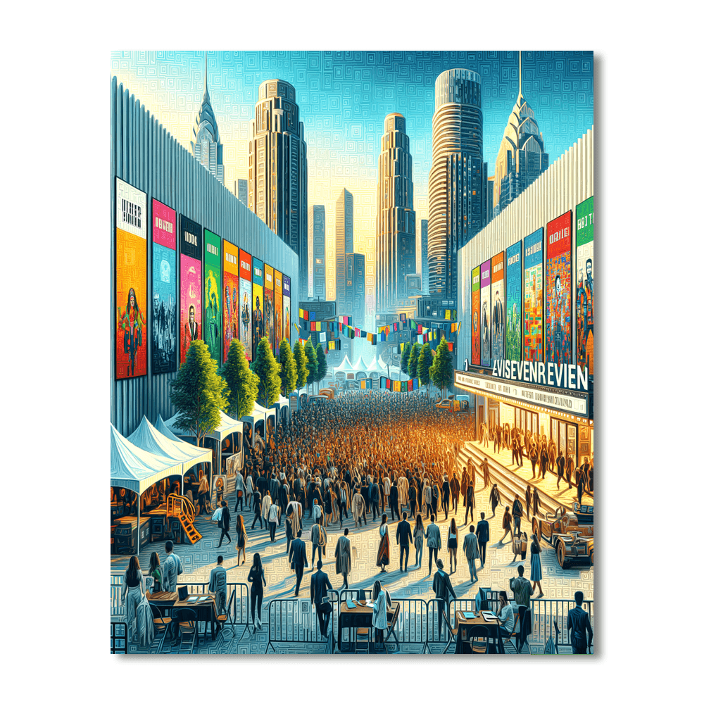 Abu Dhabi Film Festival - Uae DIY Paint By Numbers