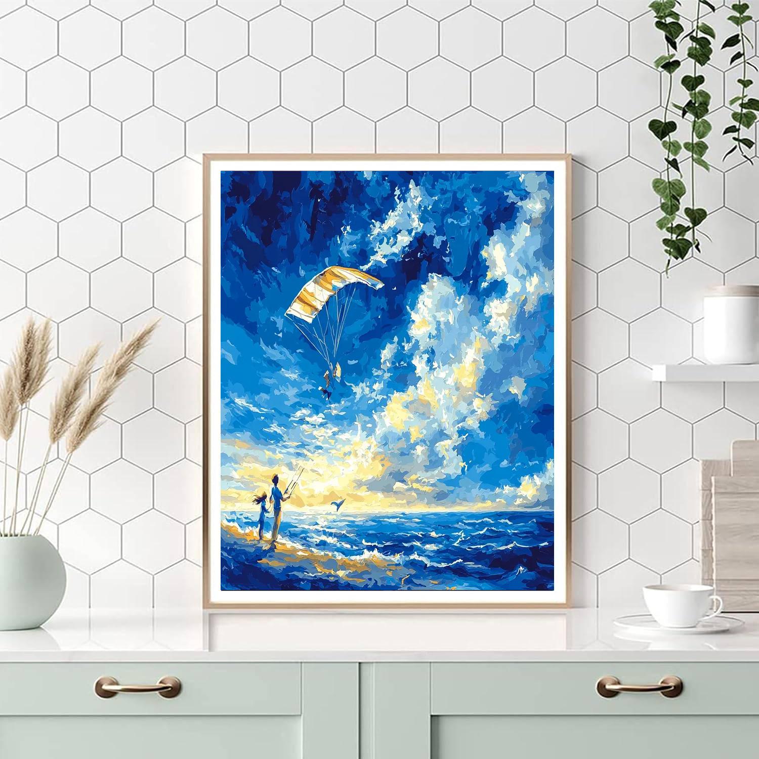 Breath Of Fresh Air Number Painting