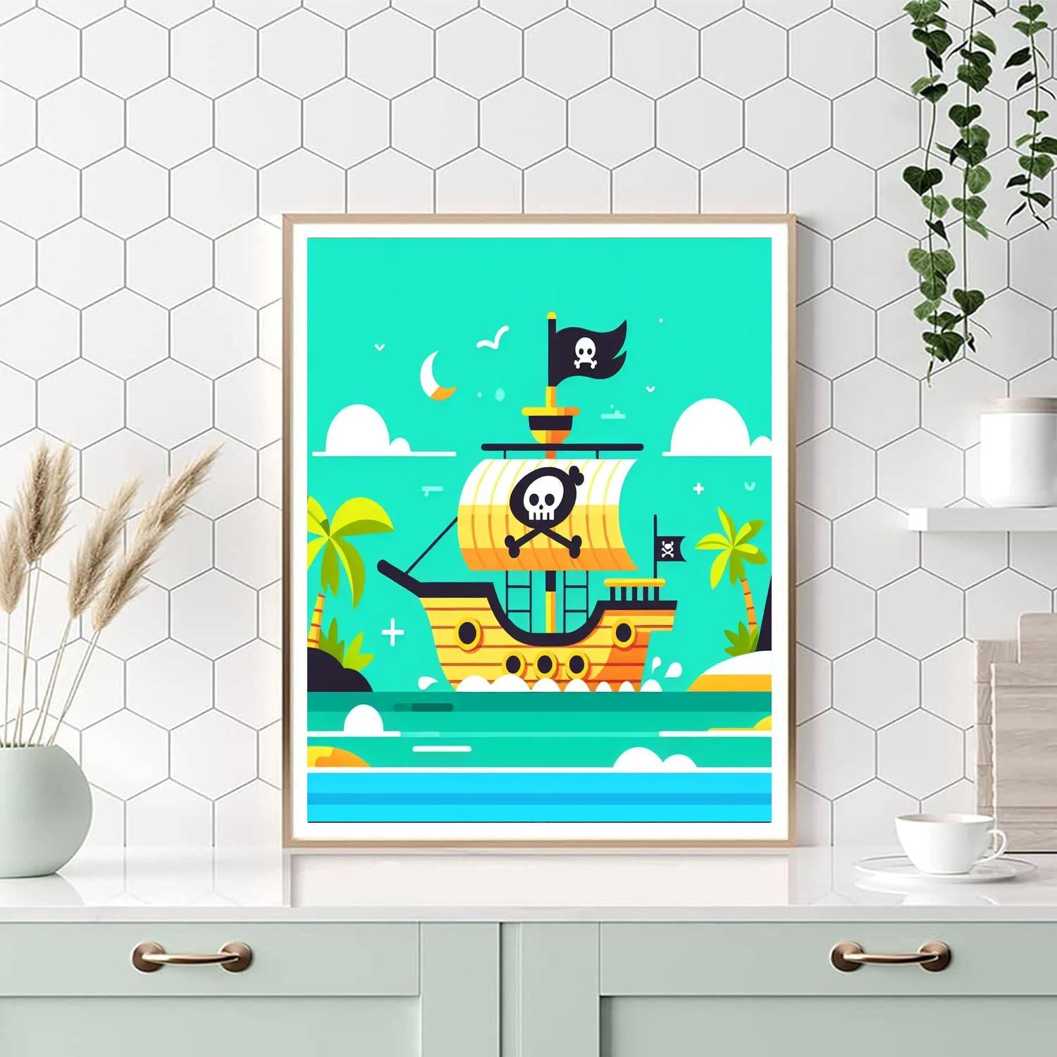 Treasure Hunt Quest Painting Number Kit