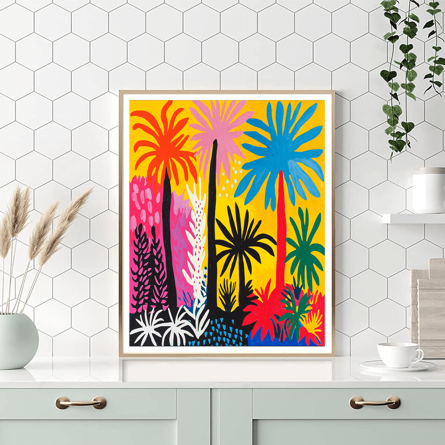 Henri Matisse Inspired Jungle Vibrance  Paint By Numbers Kits