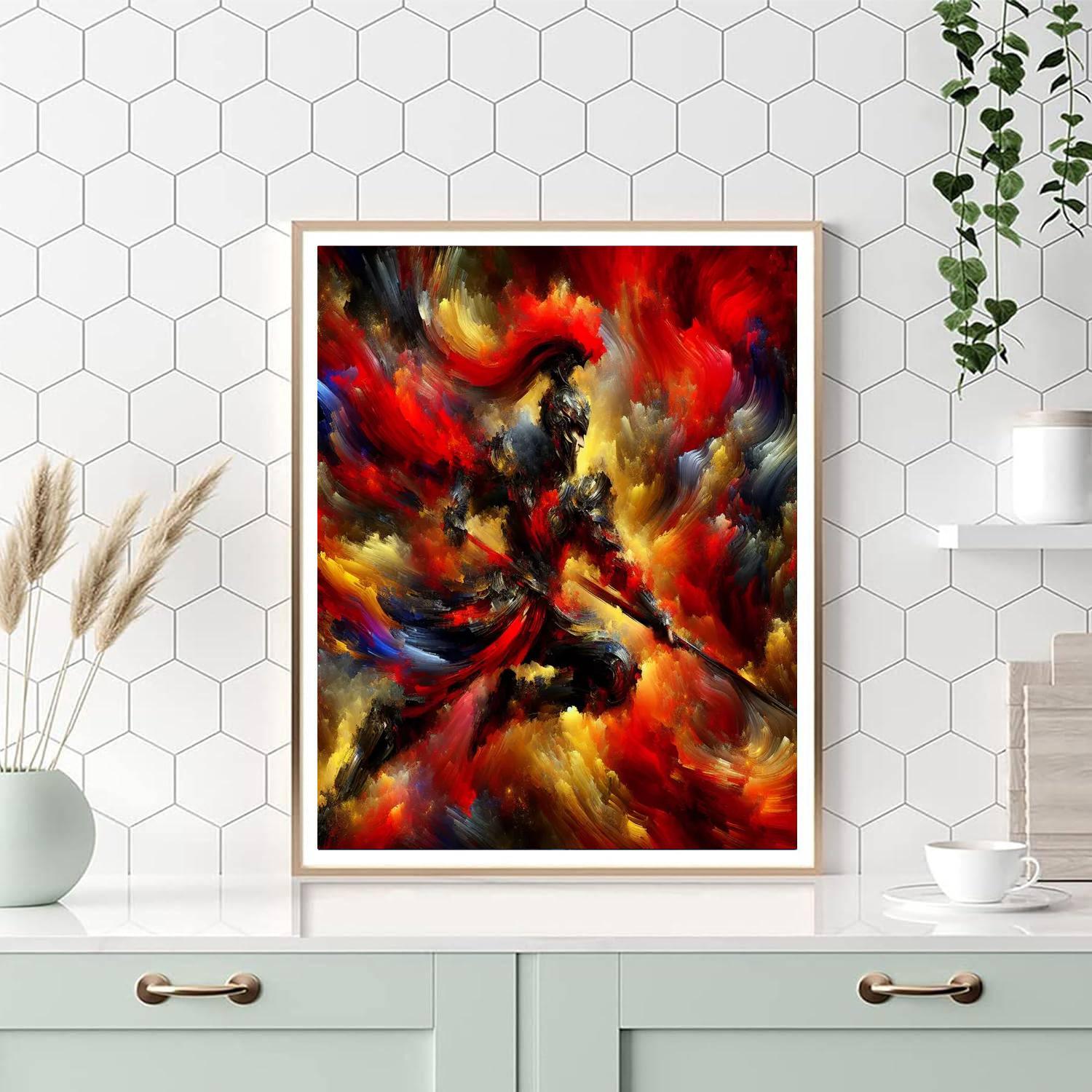 Mulan's Courageous Spirit Paint By Number