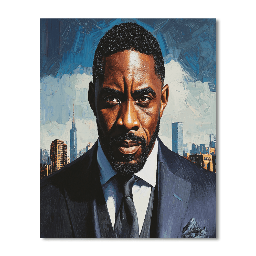Idris Elba: The Charismatic Guardian Of Legends Paint By Number