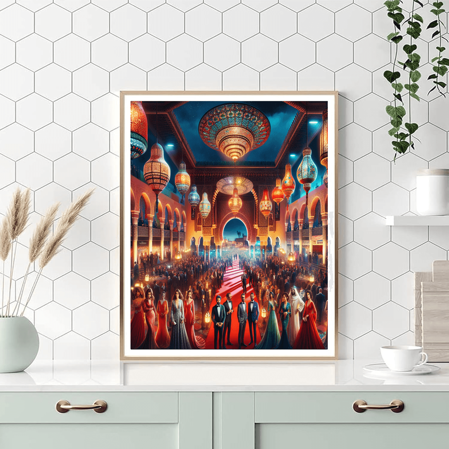 Marrakech International Film Festival DIY Paint By Numbers