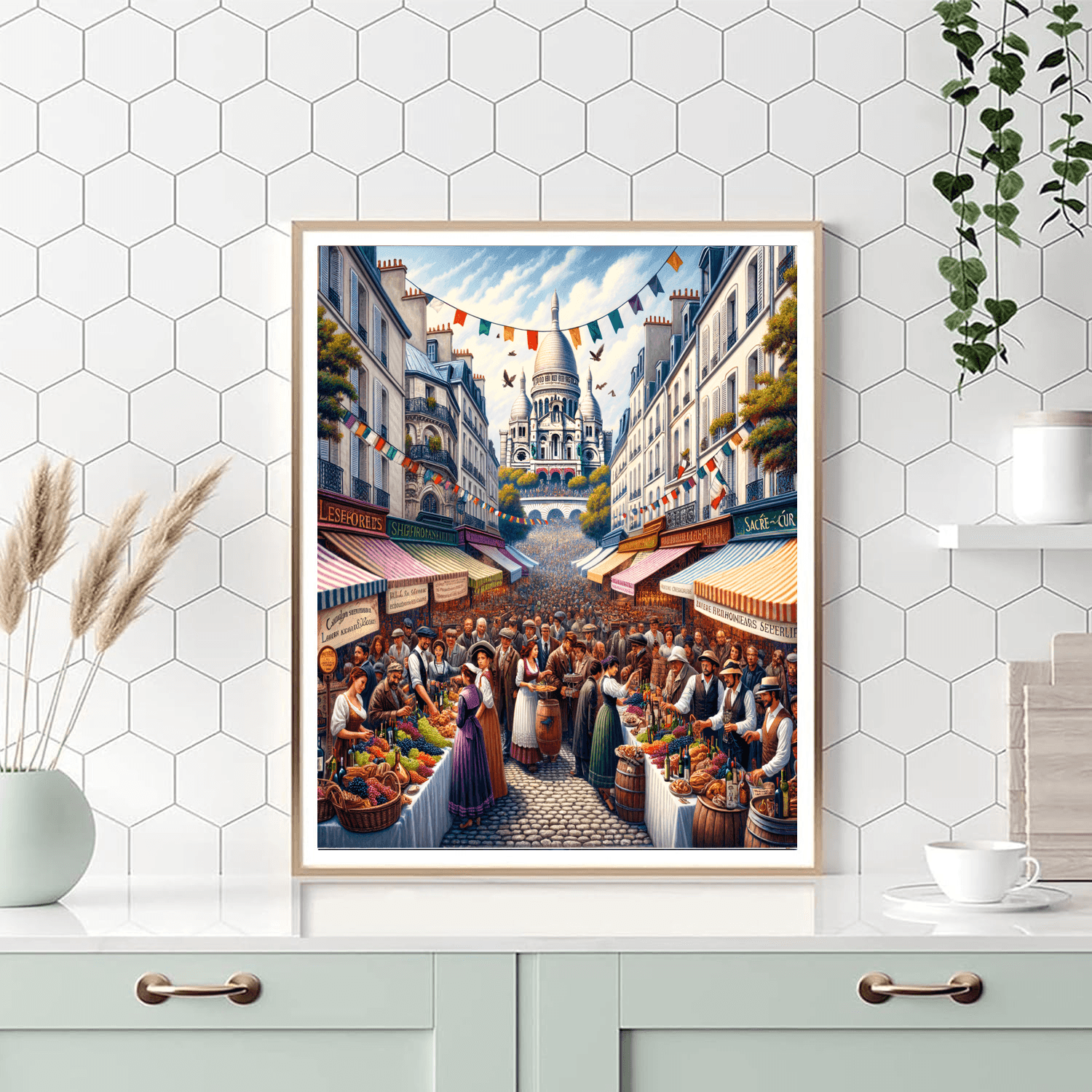 Fête Des Vendanges - France Number Painting