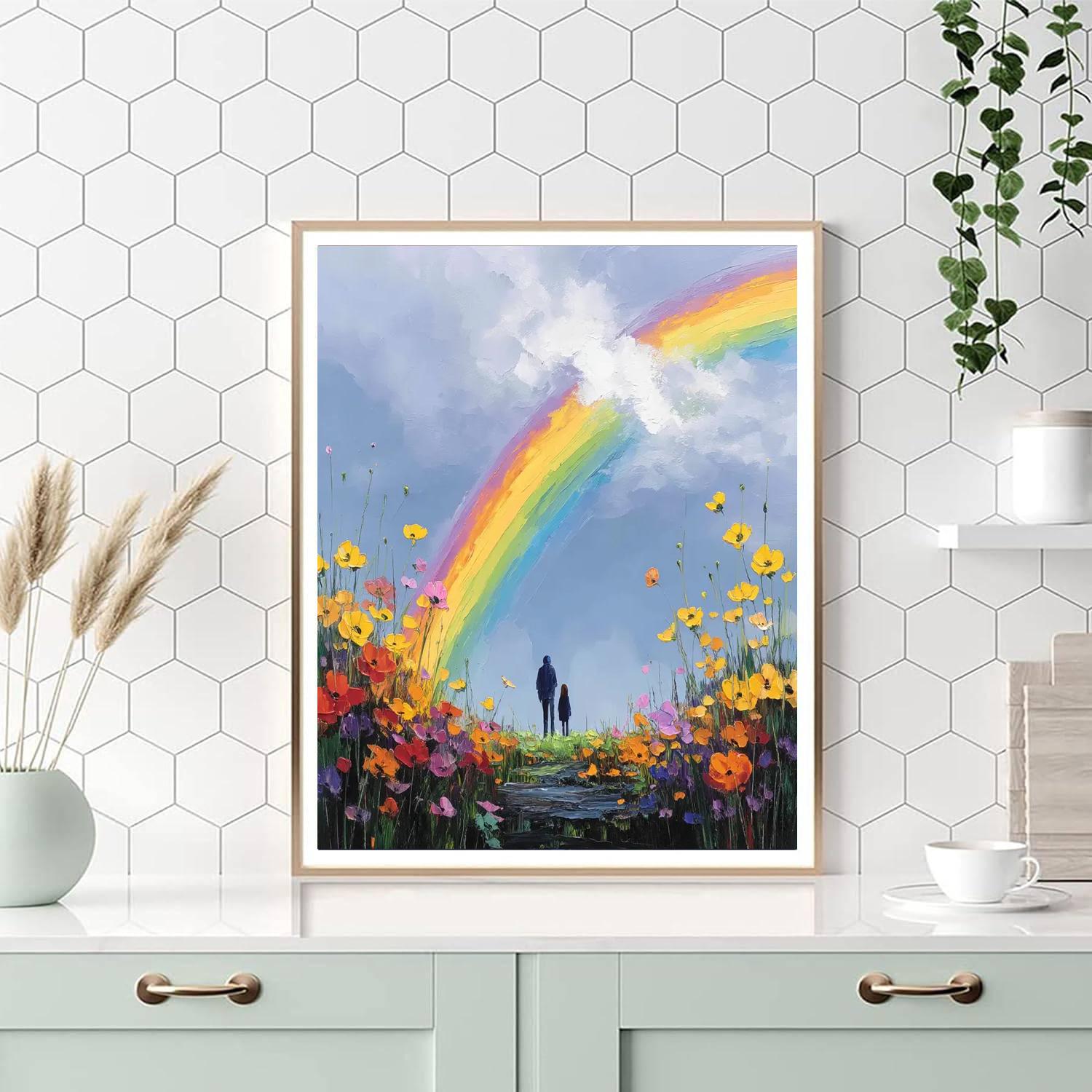 Rainbow Of Laughter Numbered Painting Kits