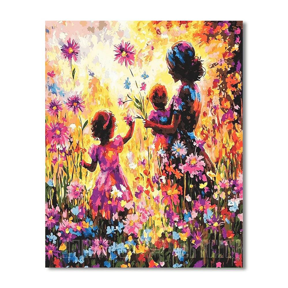Mother's Garden Of Love Paint By Number