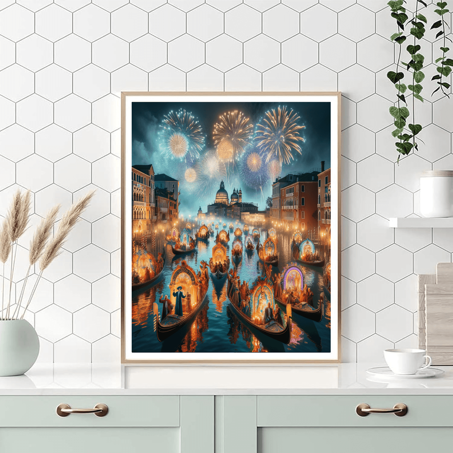 Festa Del Redentore - Italy Paint By Color