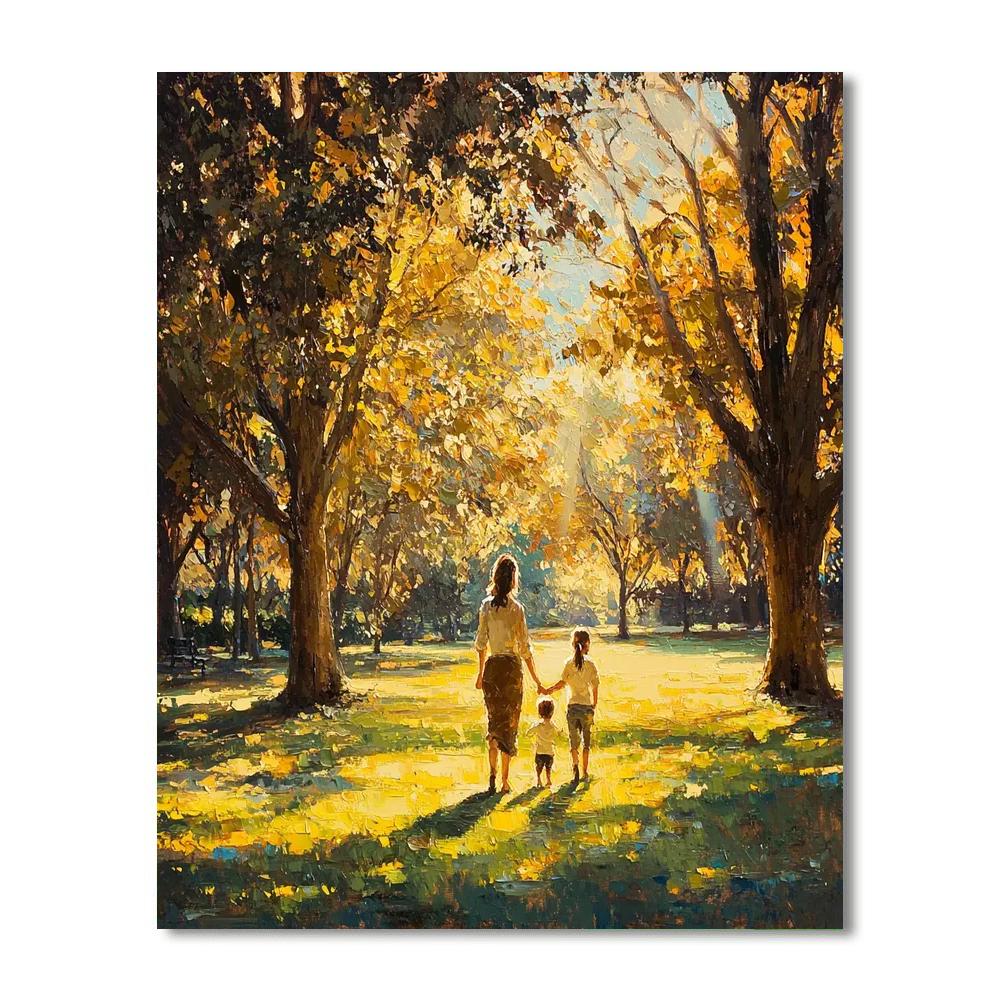 Sunlit Strolls Paint By Number