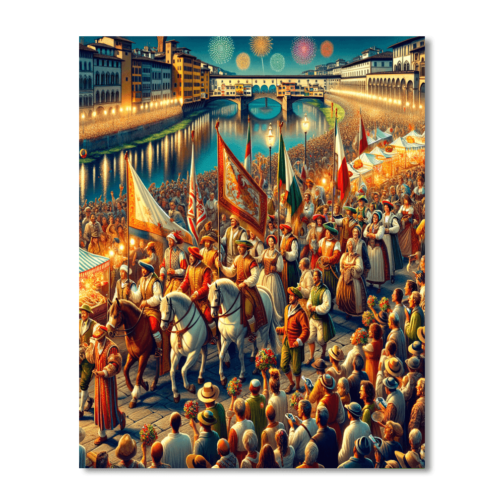 Festa Di San Giovanni - Italy DIY Paint By Numbers