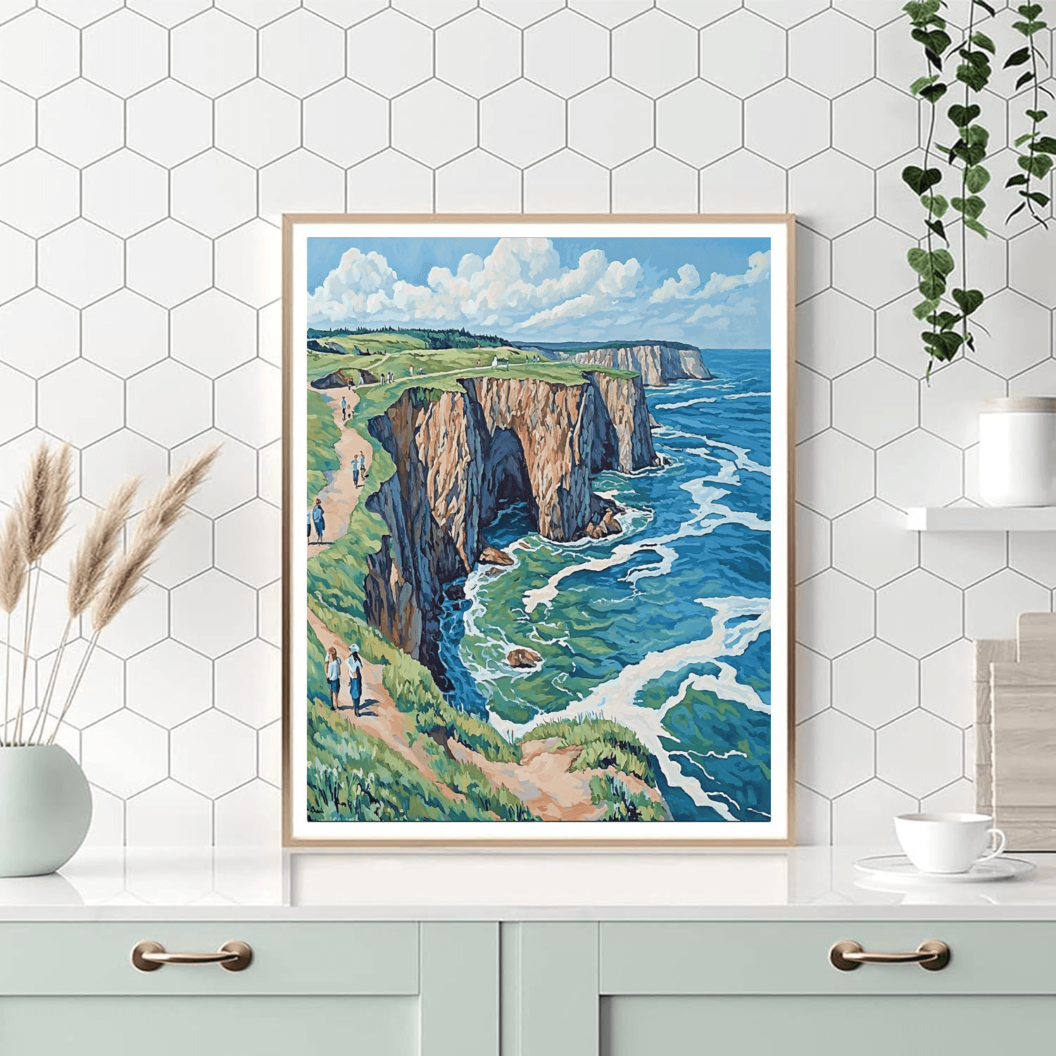 The Bay Of Fundy DIY Paint By Numbers