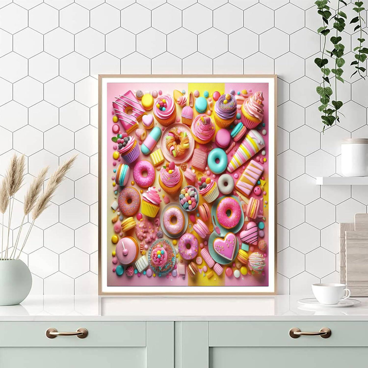 Sweet Treats Delight Paint By Numbers