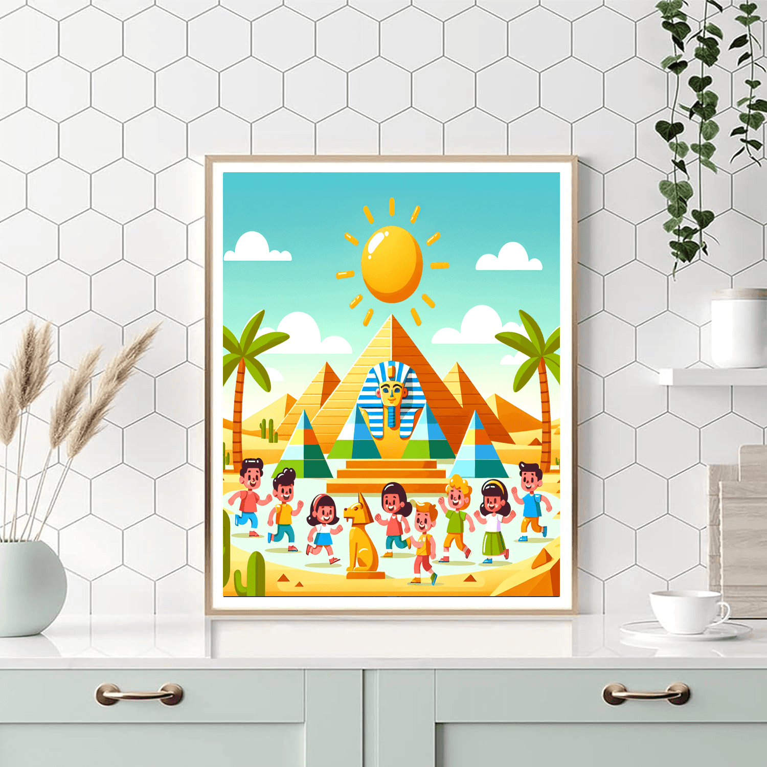 Wonders Of Ancient Egypt Paint By Numbers