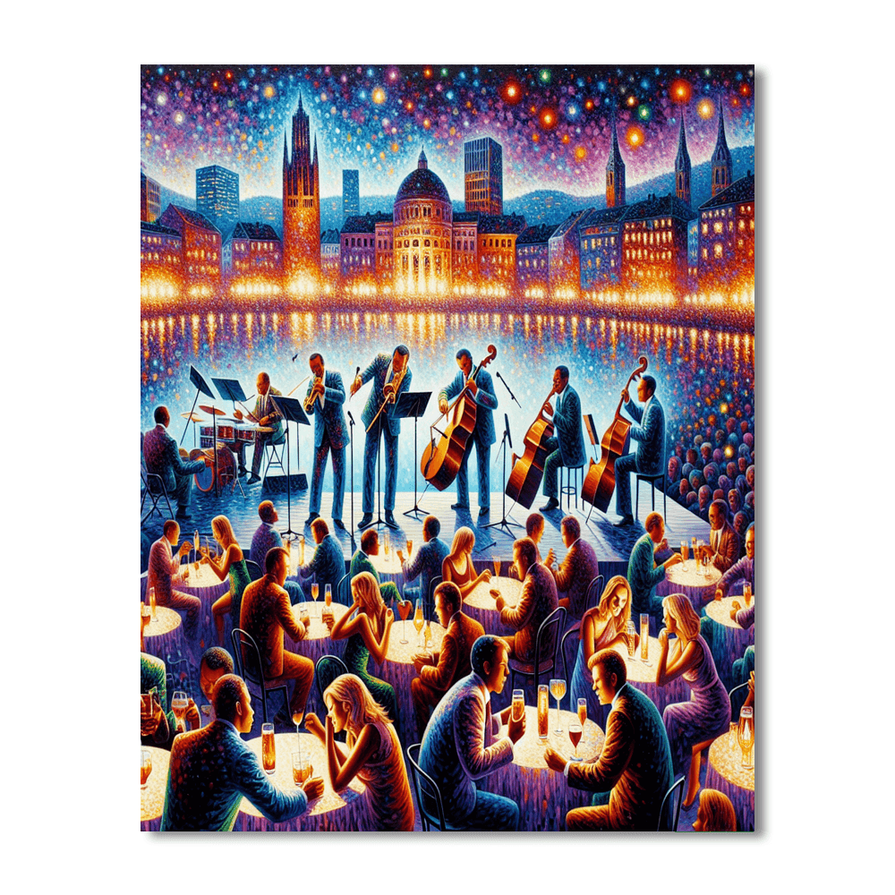 Oslo Jazz Festival Paint By Color