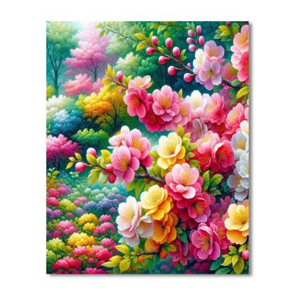 Spring Blossoms Awakening Paint By Number