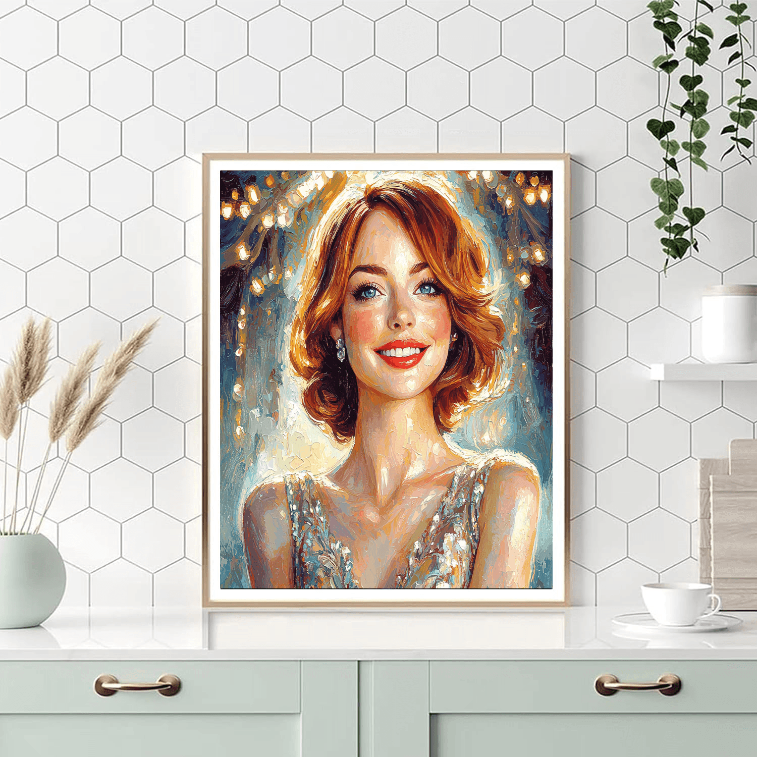 Emma Stone: The Artistry Of A La La Land Muse Painting By Numbers Kit