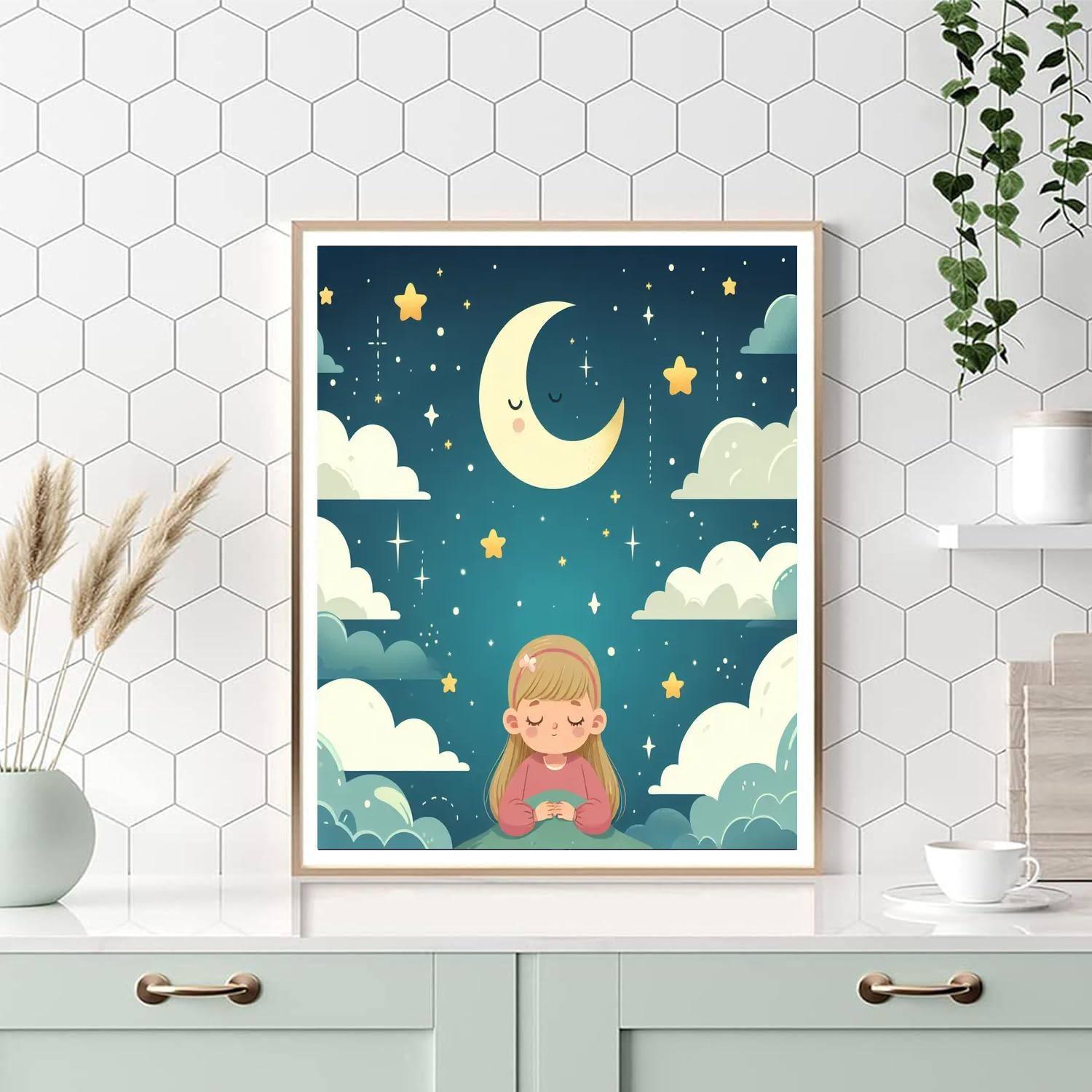Moonlit Dreamland Paint By Number