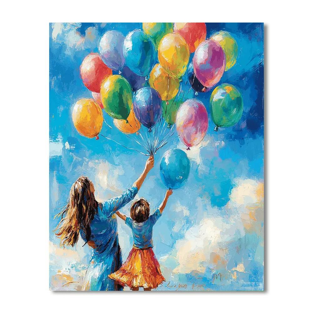 Heartfelt Wishes DIY Paint By Numbers