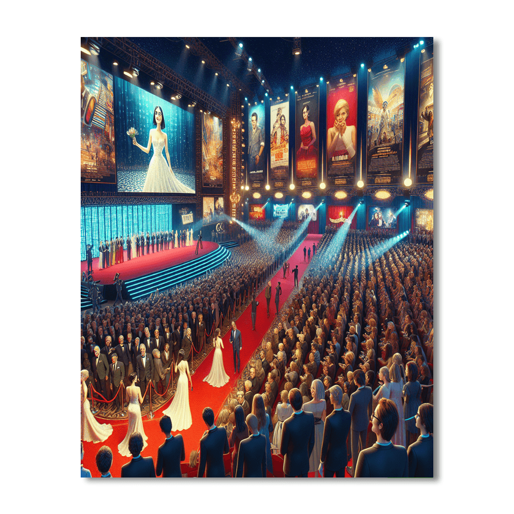 The Busan International Film Festival - South Korea Number Painting