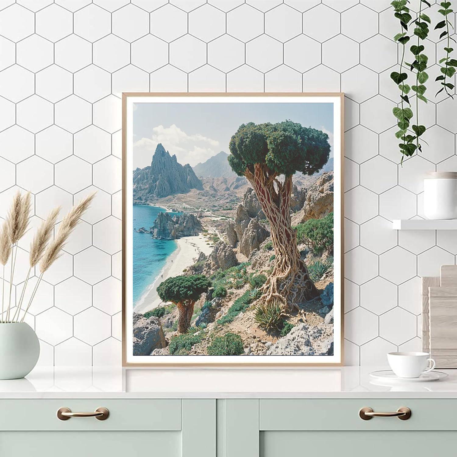 Socotra Island Number Painting