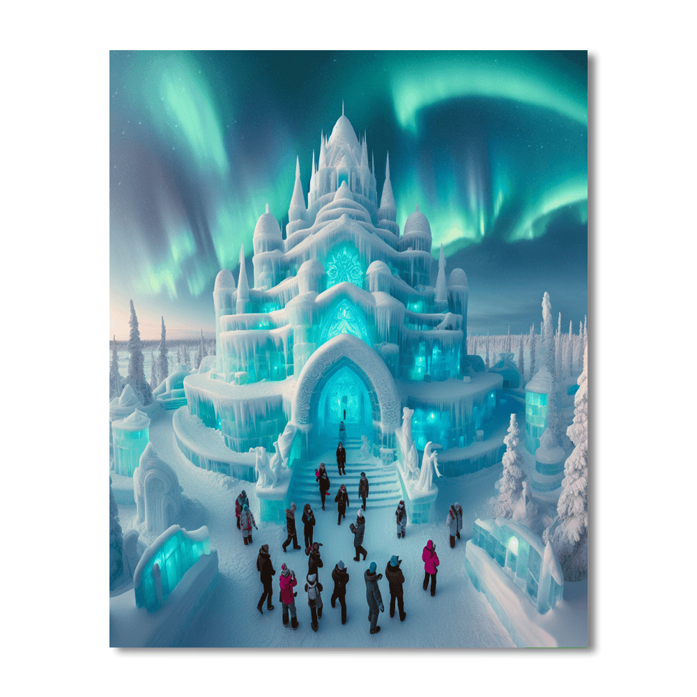 Icehotel Winter Festival - Jukkasjärvi, Sweden Paint By Number