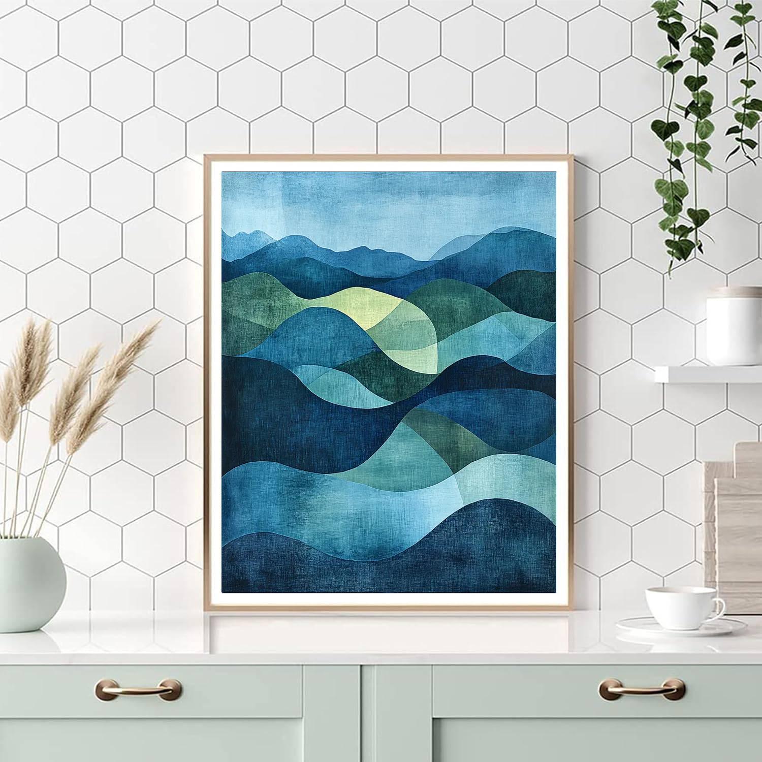 Max Ernst Inspired Mystical Horizons  Painting By Numbers Kit