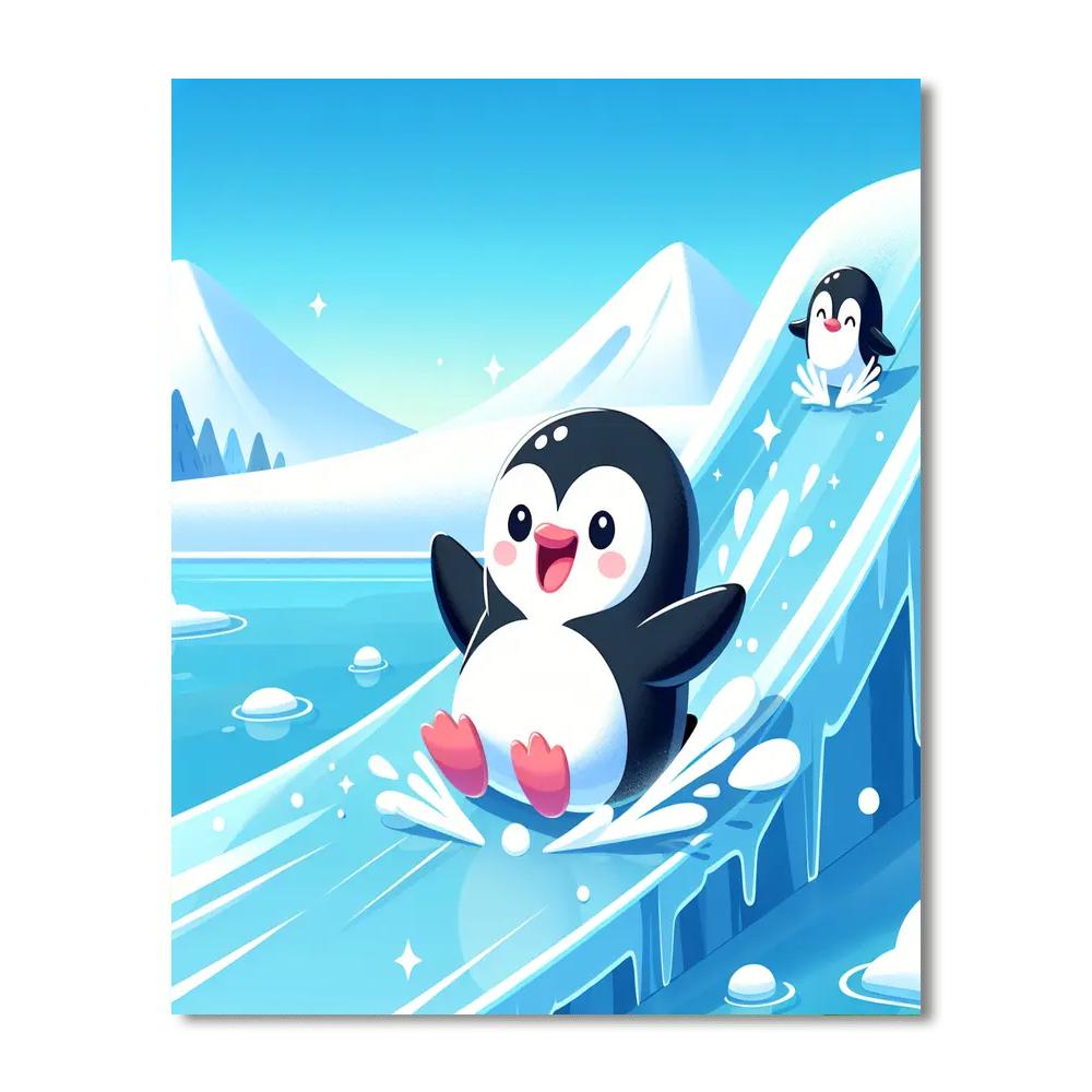Polar Adventure Journey Paint By Numbers Art