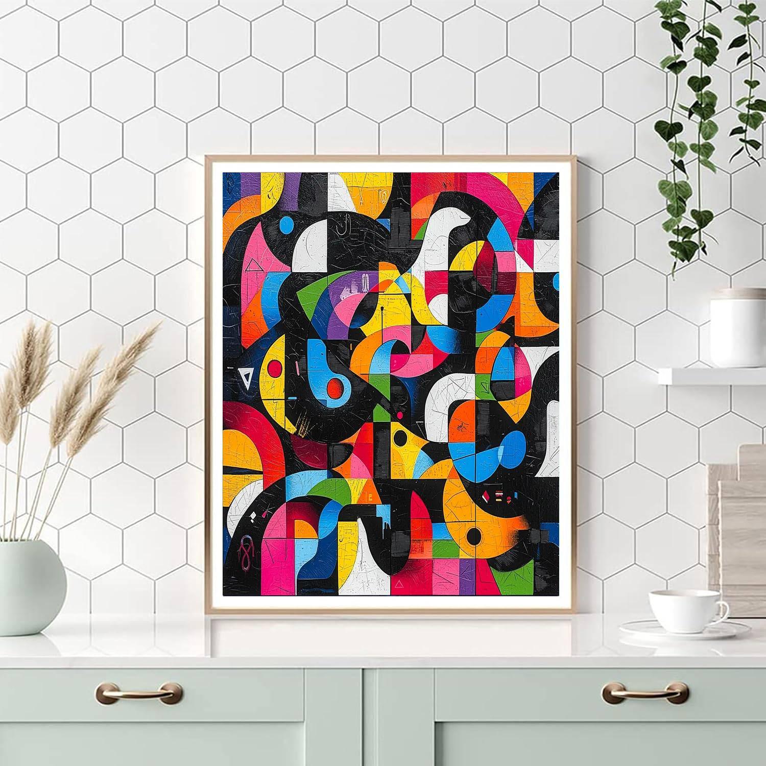 Banksy Inspired Boundless Thoughts  Paint By Color