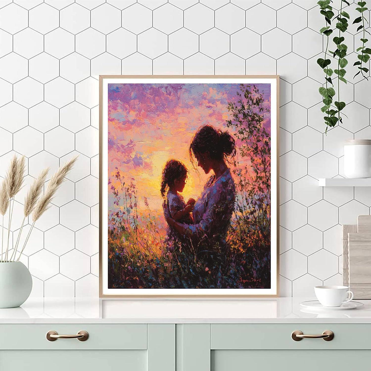 Twilight Hues Of Love Numbered Painting Kits
