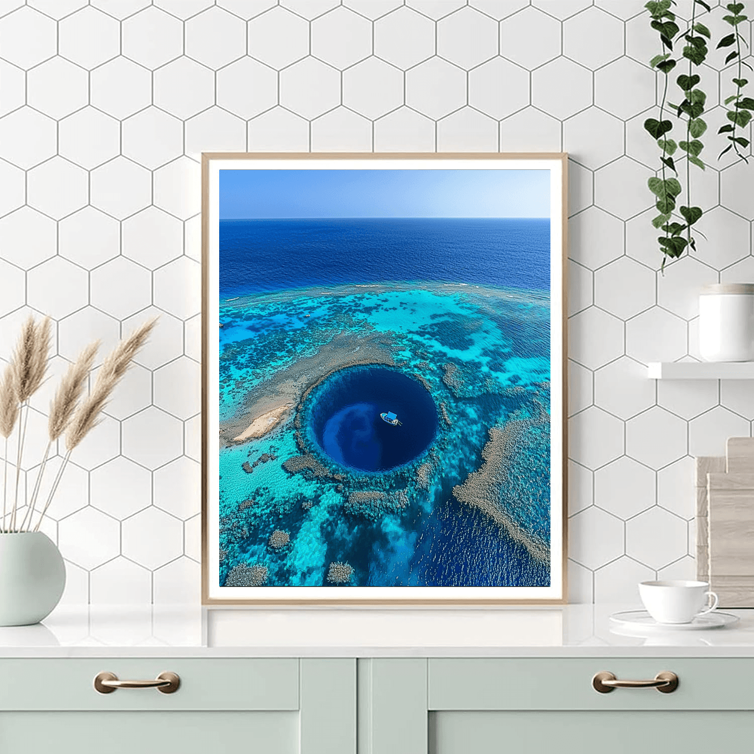 The Blue Hole Paint By Numbers Kits